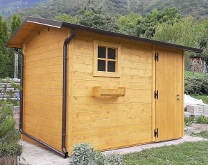 casetta in legno classica a Tarzo