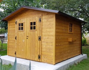casetta in legno per giardino in provincia di Pordenone