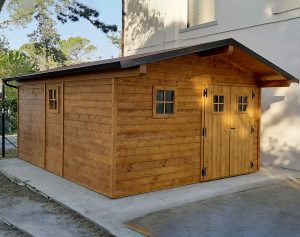 Ampia casetta in legno in provincia di Treviso