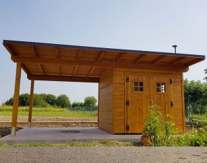Casetta in legno per giardino in provincia di Treviso